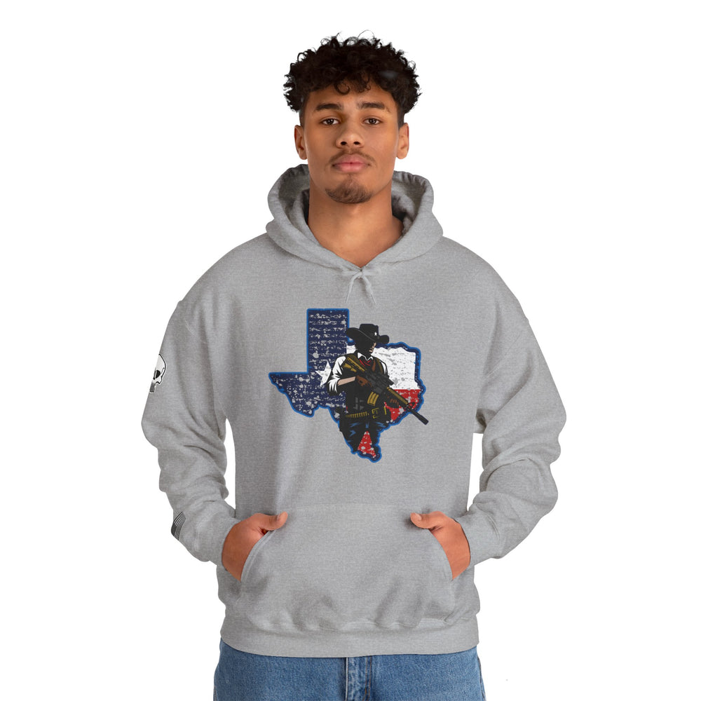 TEXAS STATE COWBOY HOODIE