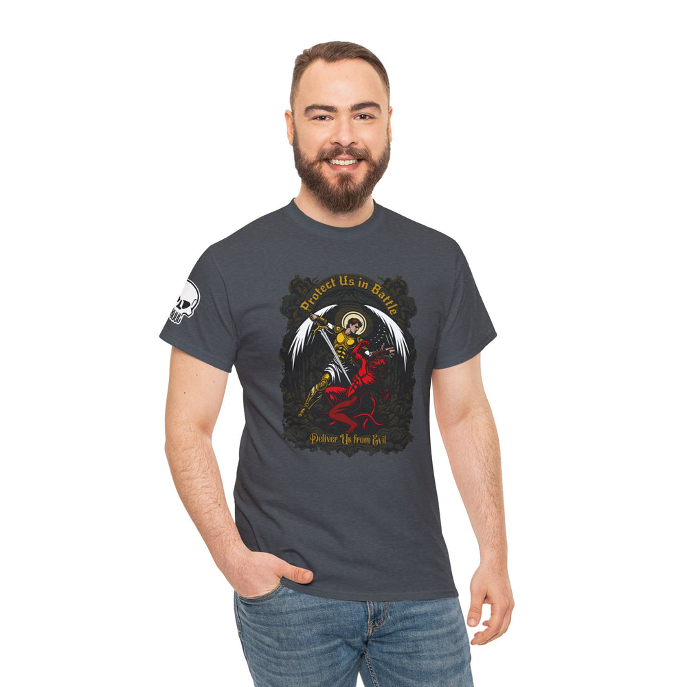 PROTECT US IN BATTLE T SHIRT