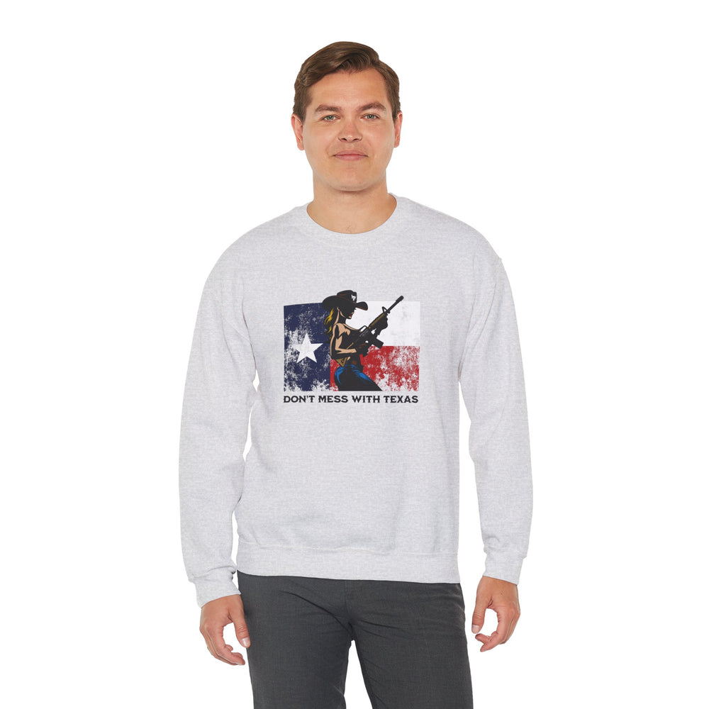 DON'T MESS WITH TEXAS COWGIRL SWEATSHIRT