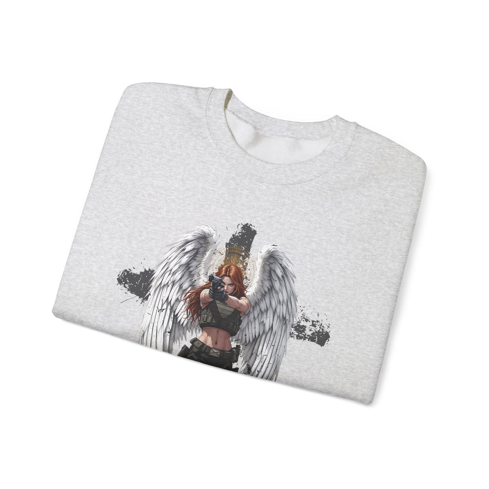 FEMALE ARCHANGEL 1 SAMUEL 17:47 SWEATSHIRT