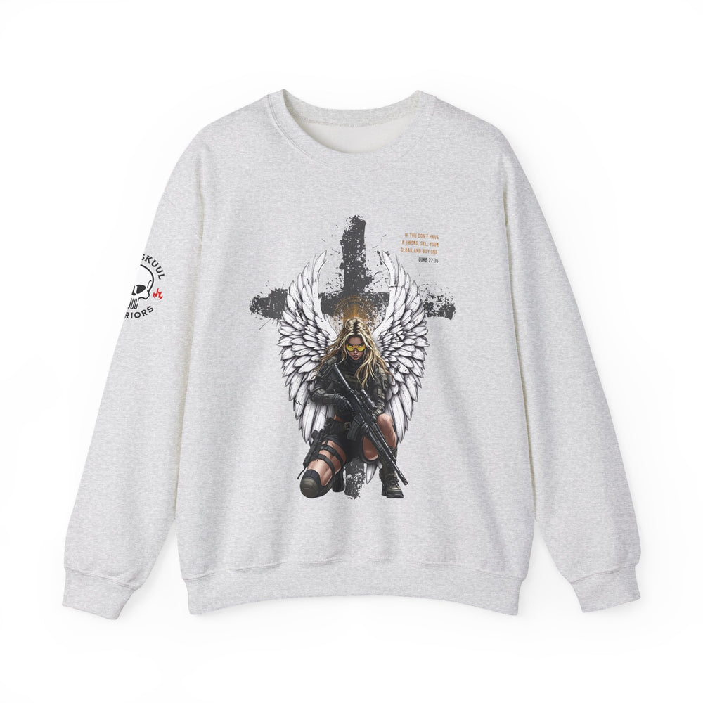 FEMALE ARCHANGEL LUKE 22:36 SWEATSHIRT