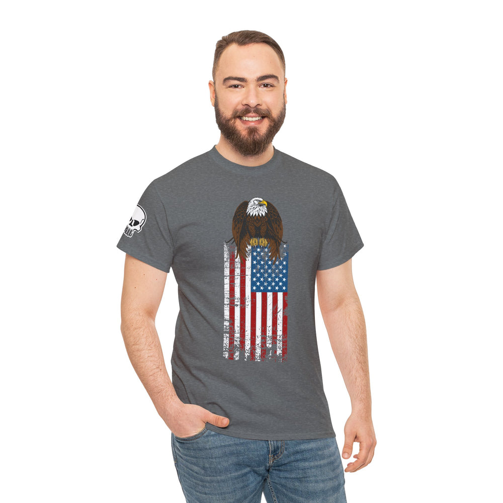 EAGLE USA FLAG T SHIRT