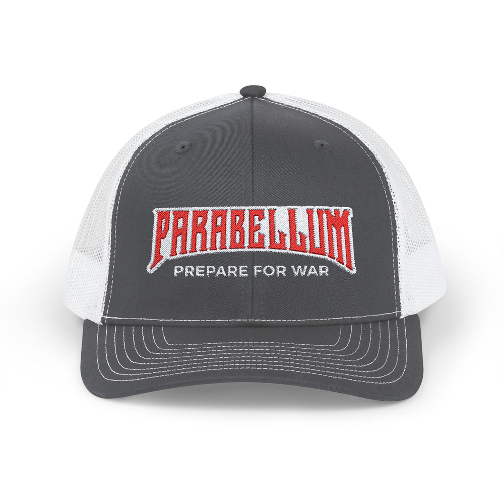 PARABELLUM PREPARE FOR WAR TRUCKER HAT