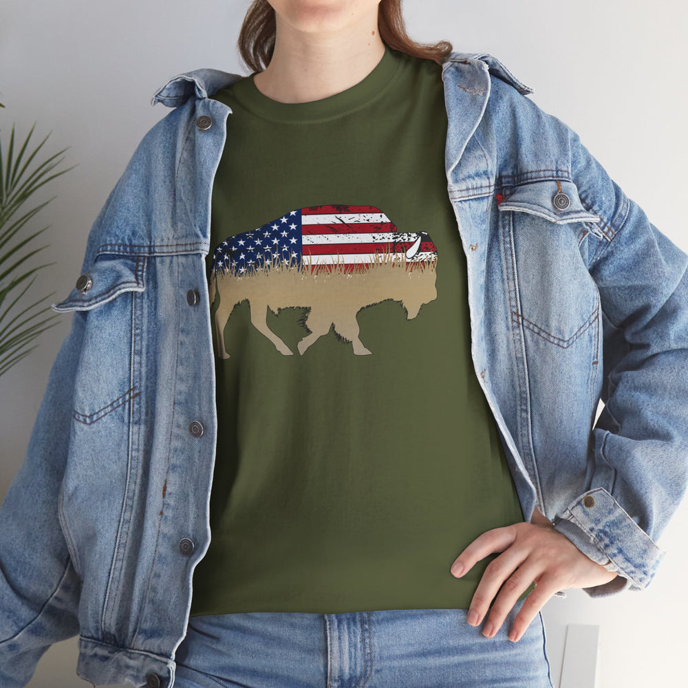 FREEDOM USA BISON T SHIRT