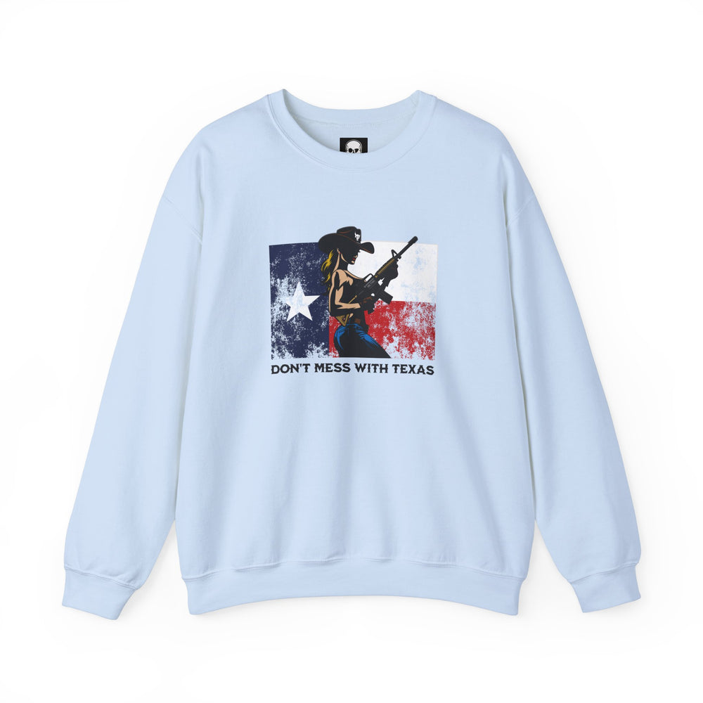 DON'T MESS WITH TEXAS COWGIRL SWEATSHIRT