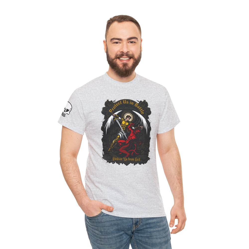 PROTECT US IN BATTLE T SHIRT