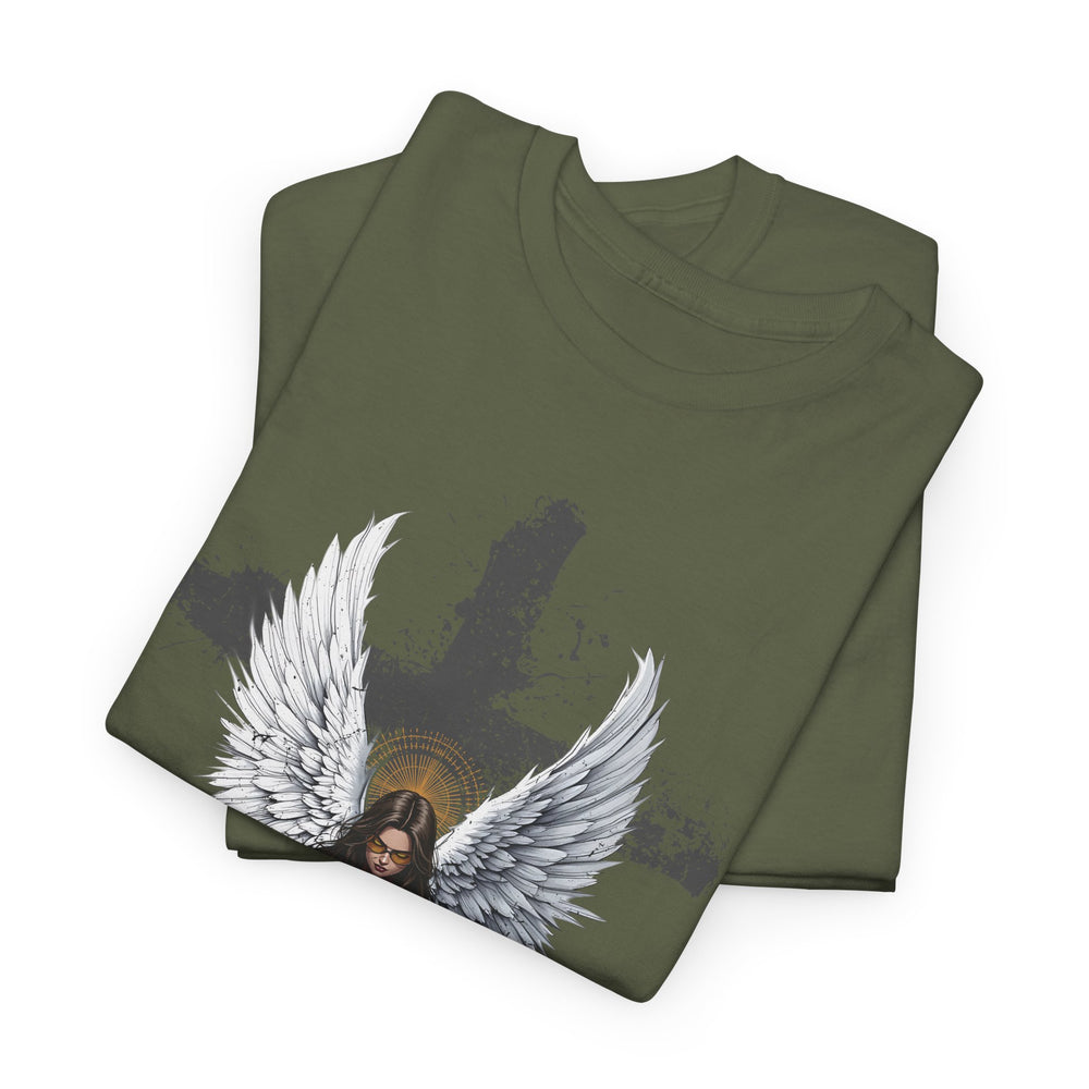 FEMALE ARCHANGEL PSALM 144:1 T SHIRT