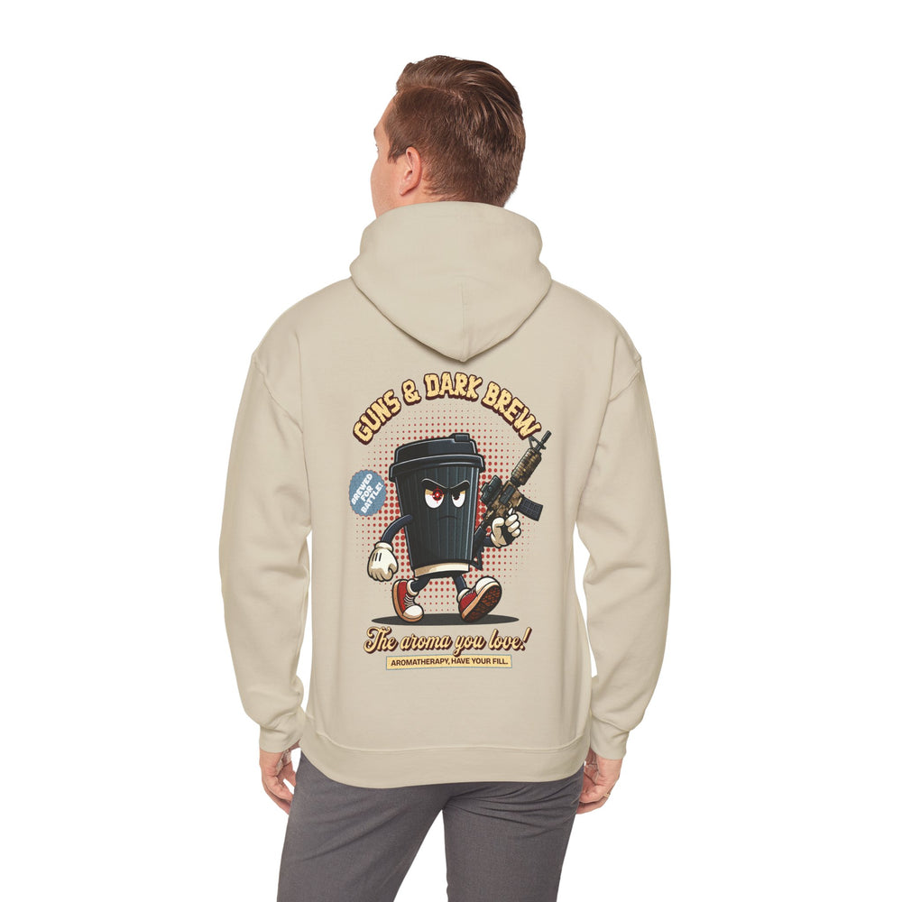 GUNS AND DARK BREW HOODIE