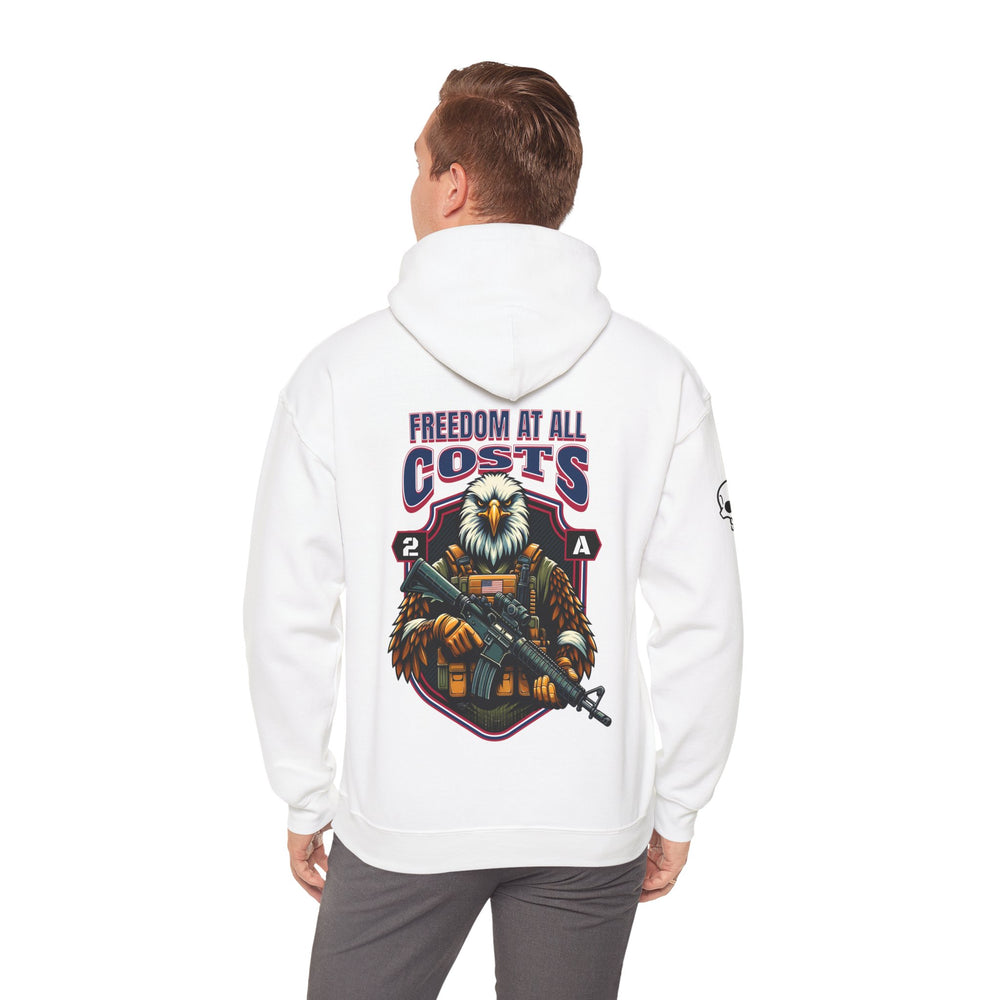 AMERICAN BALD EAGLE FREEDOM HOODIE