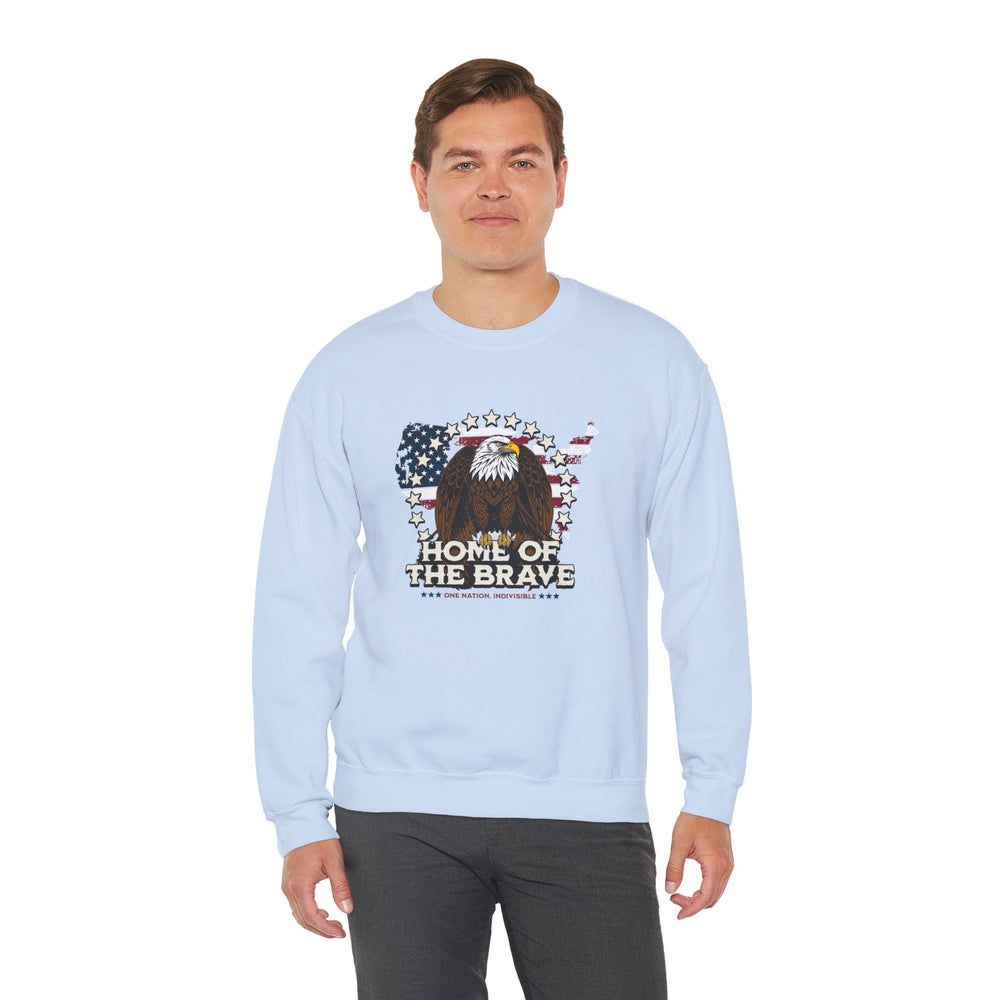 HOME OF THE BRAVE SWEATSHIRT