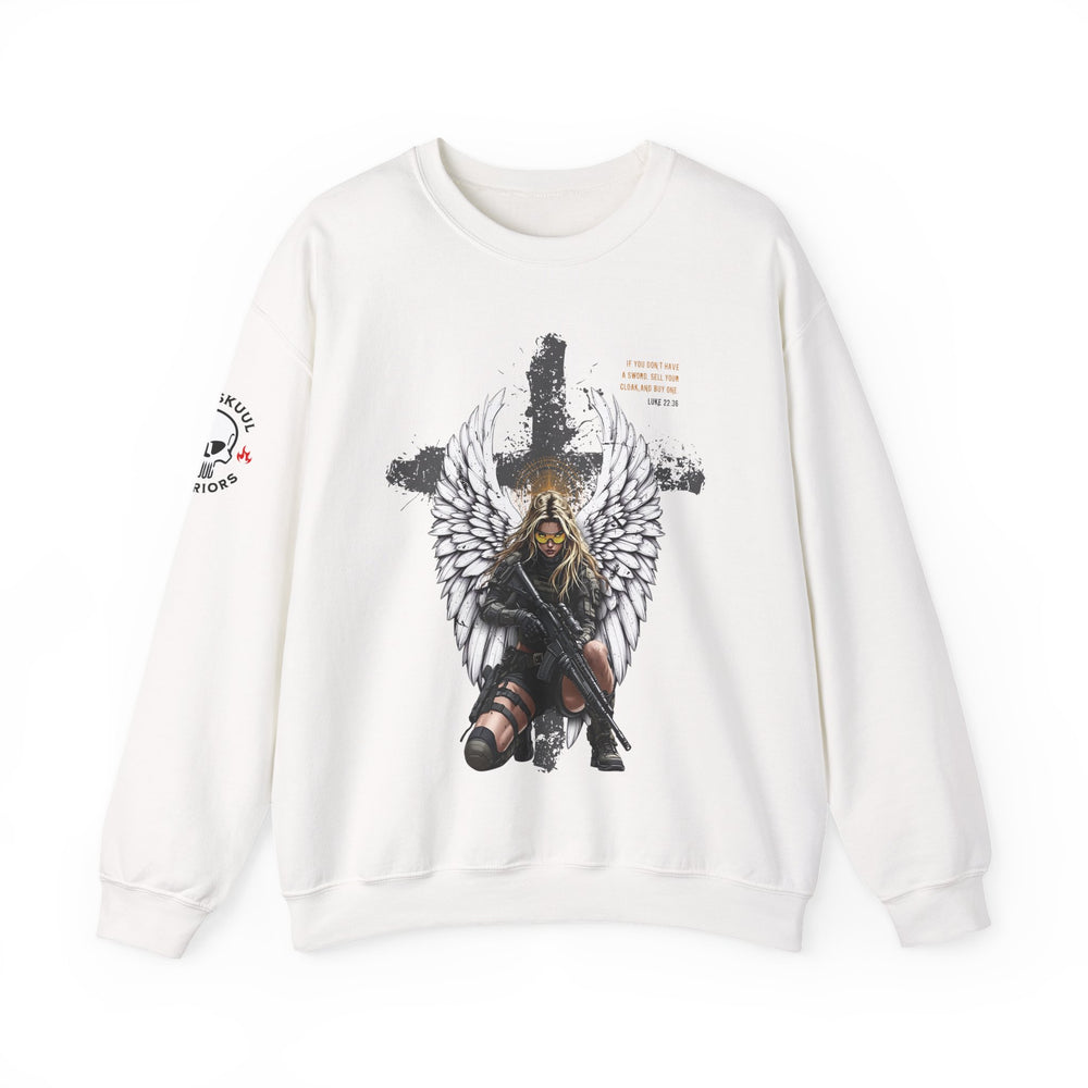 FEMALE ARCHANGEL LUKE 22:36 SWEATSHIRT