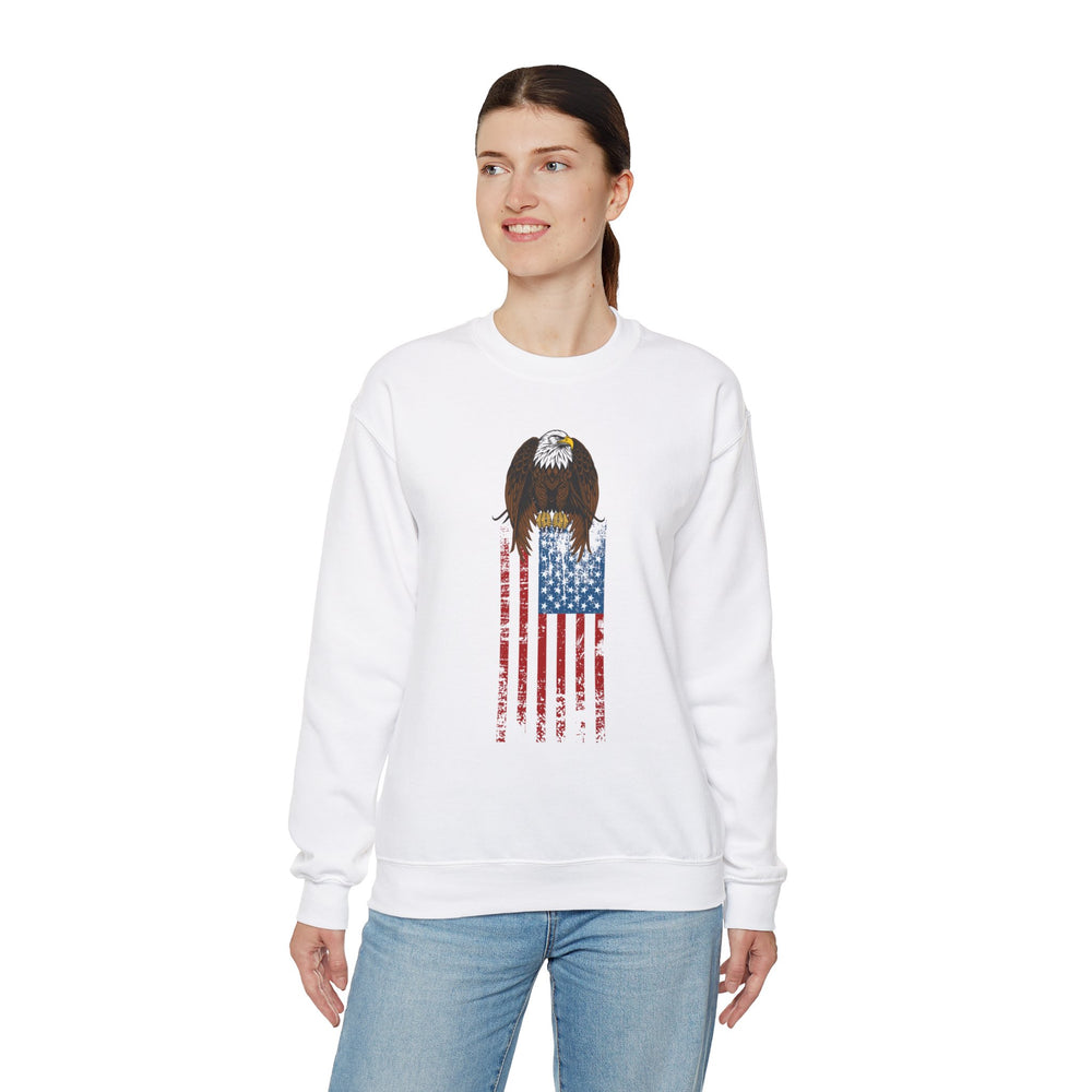 EAGLE USA FLAG SWEATSHIRT