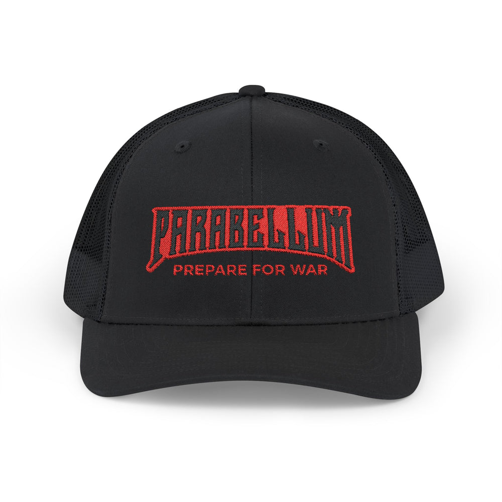 PARABELLUM PREPARE FOR WAR TRUCKER HAT