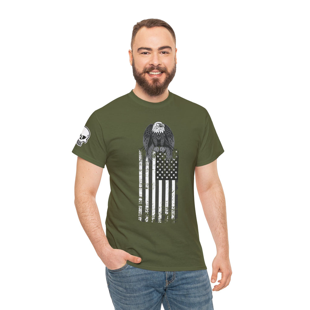 TACTICAL EAGLE FLAG T SHIRT