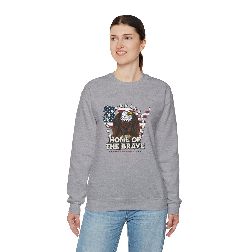 HOME OF THE BRAVE SWEATSHIRT