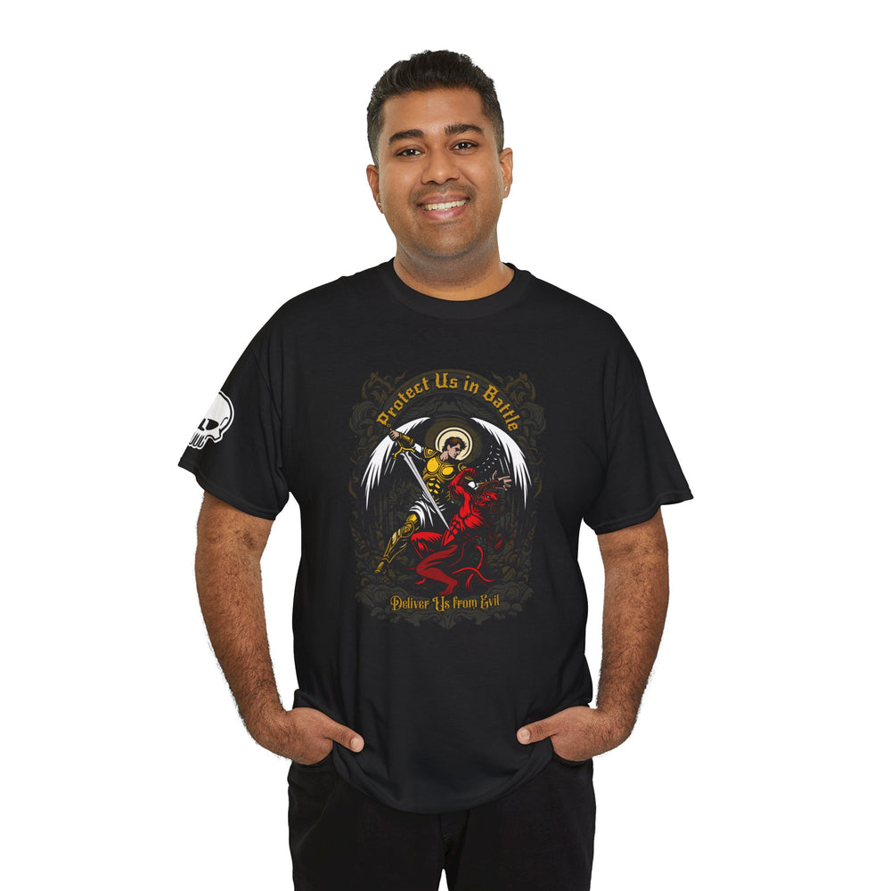 PROTECT US IN BATTLE T SHIRT