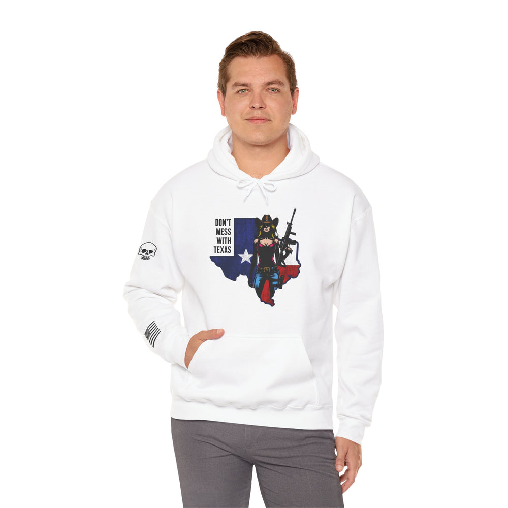 DON'T MESS WITH TEXAS STATE COWGIRL HOODIE