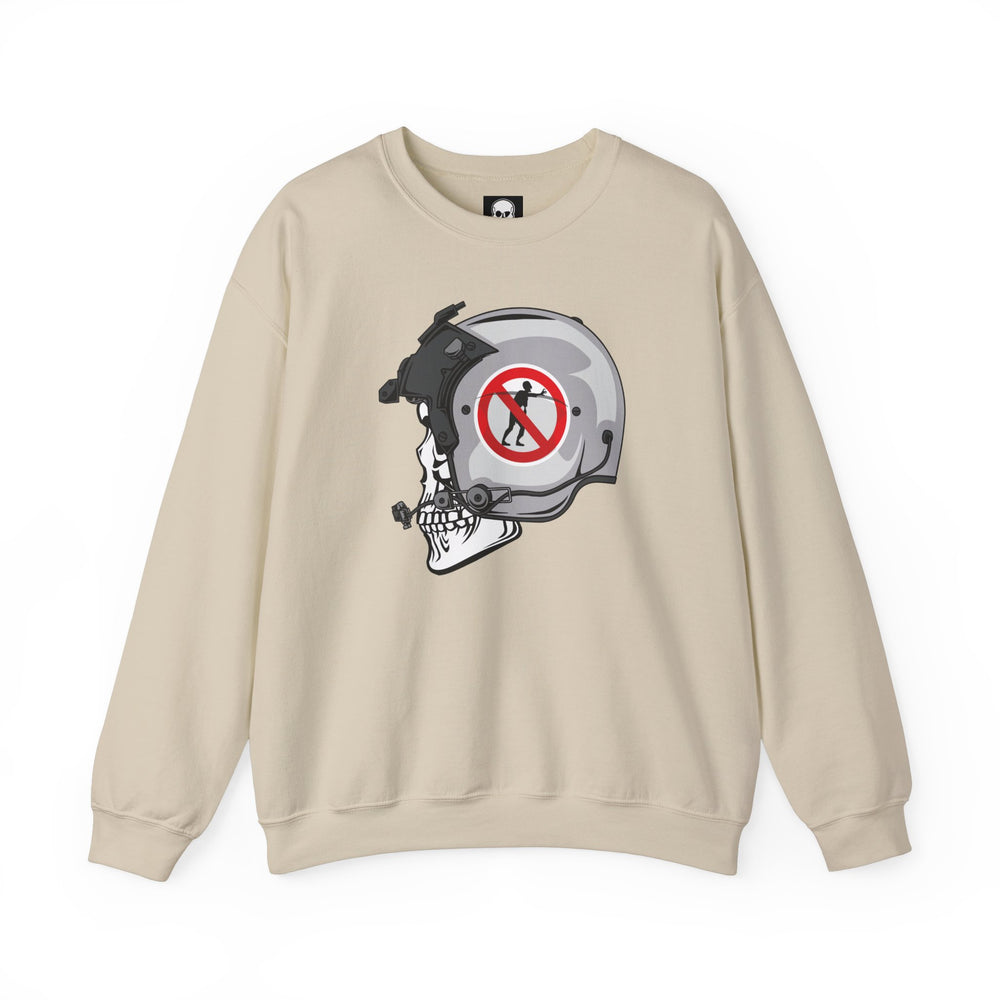 NO ZOMBIE RIDES SWEATSHIRT