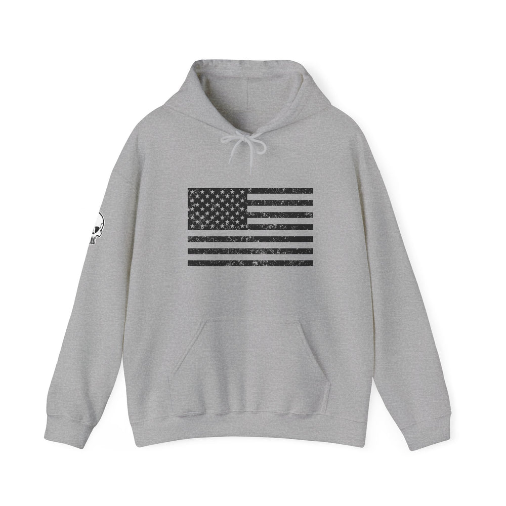 US GRUNGE FLAG HOODIE