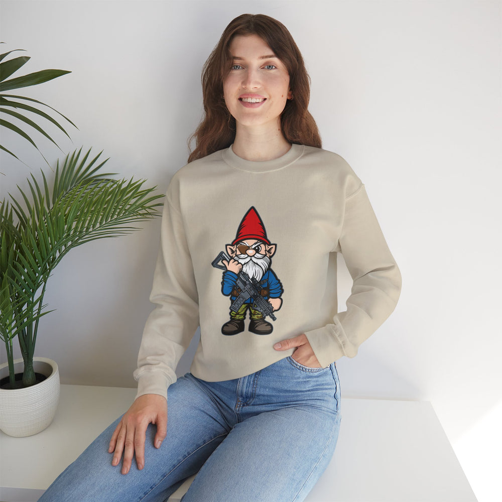 SNAKE GARDEN GNOME SWEATSHIRT