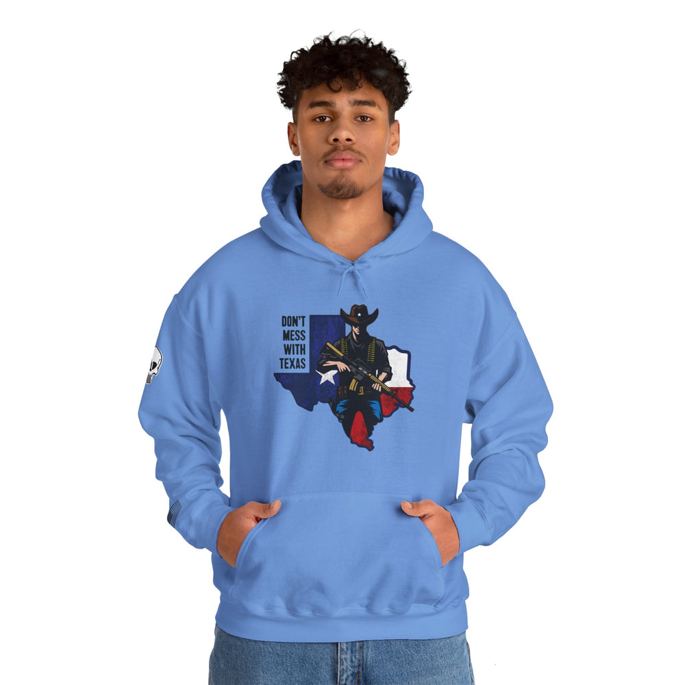 DON'T MESS WITH TEXAS STATE COWBOY HOODIE