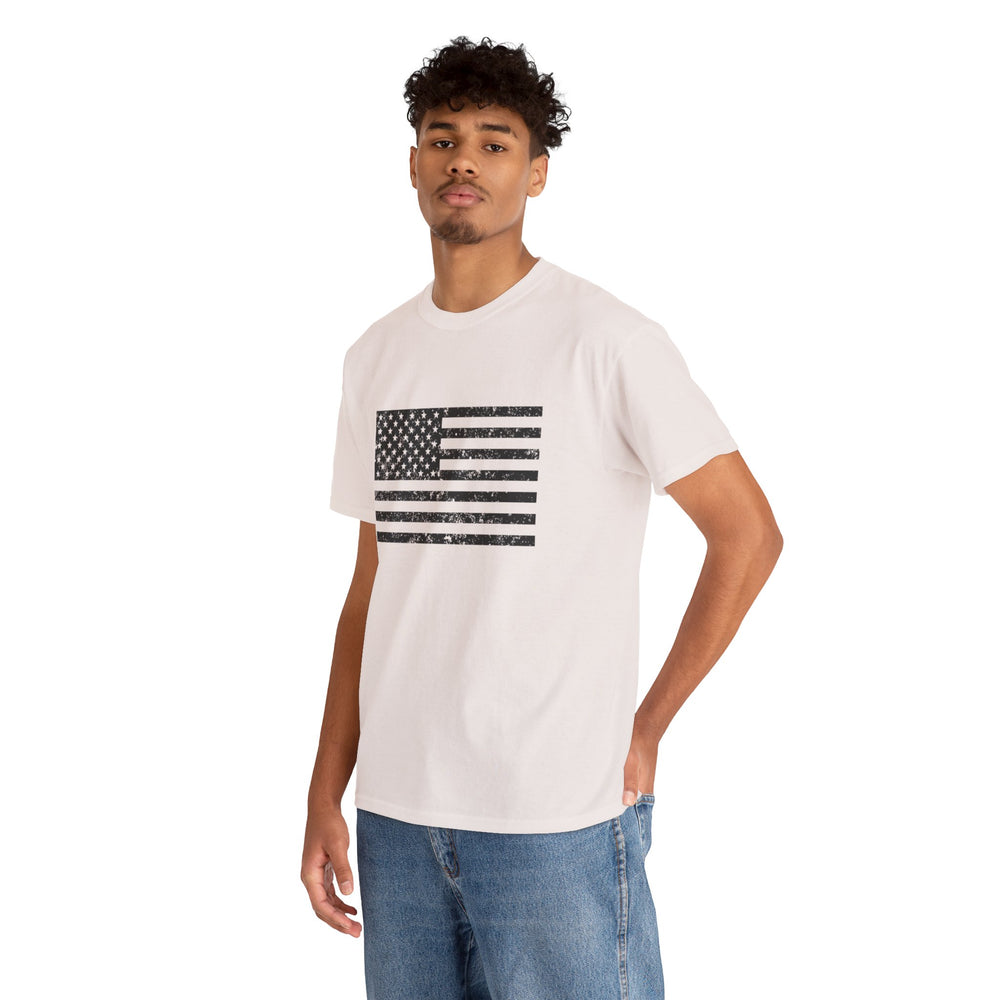 USA GRUNGE FLAG T SHIRT