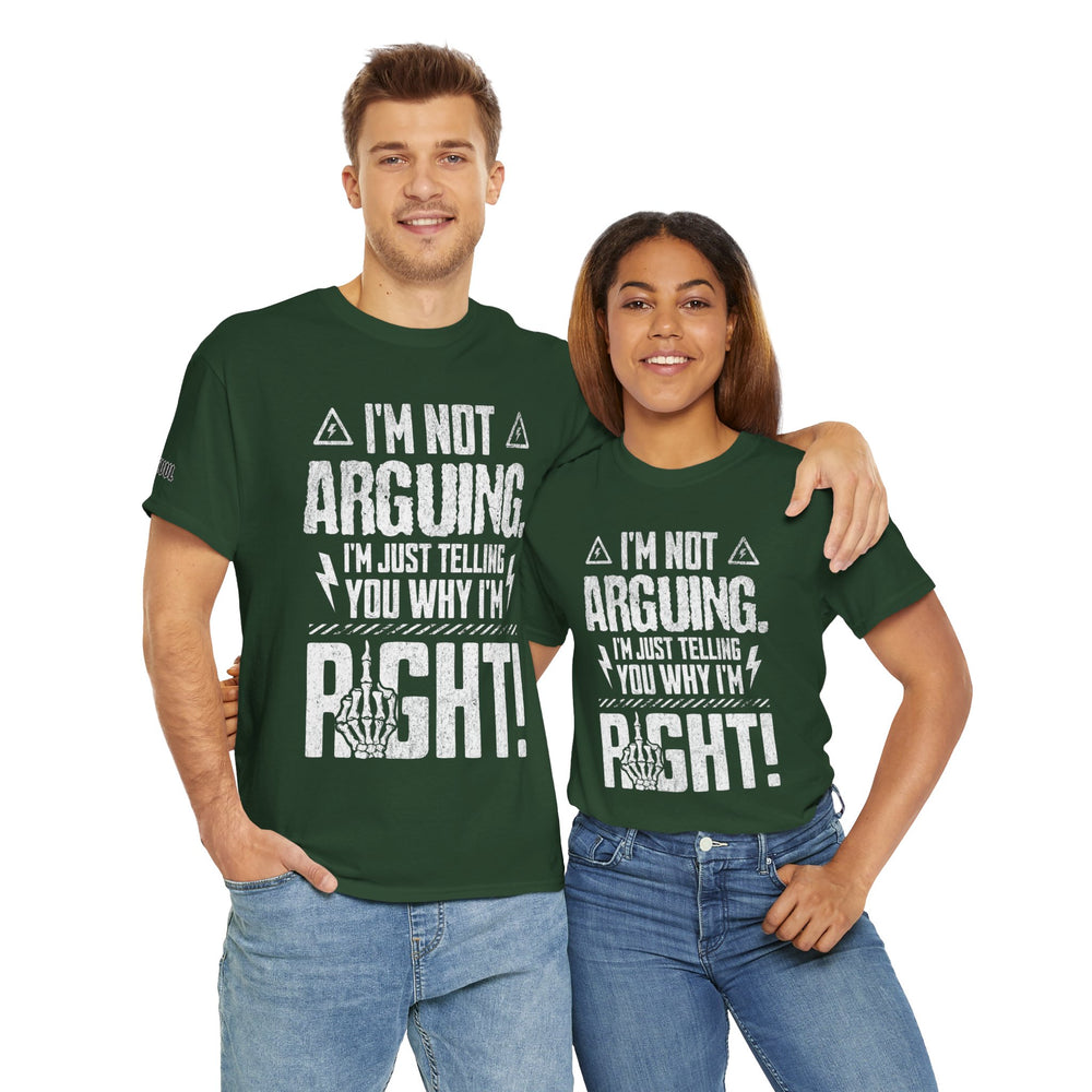 RIGHT BY DEFAULT T SHIRT