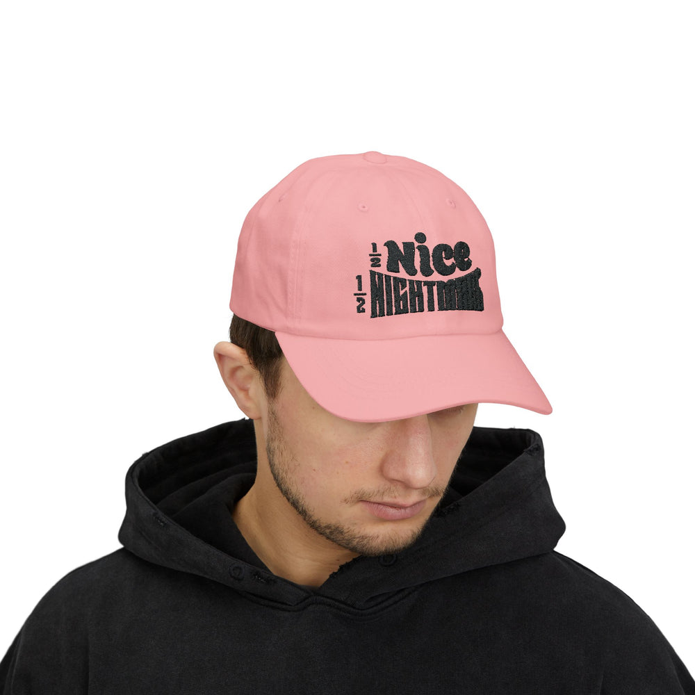 HALF NICE HALF NIGHTMARE DAD CAP