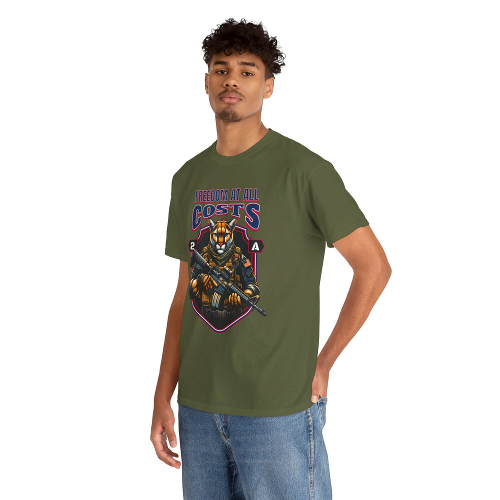 MOUNTAIN LION FREEDOM T SHIRT