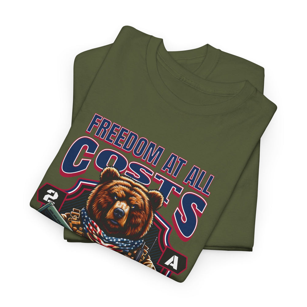 GRIZZLY BEAR FREEDOM T SHIRT