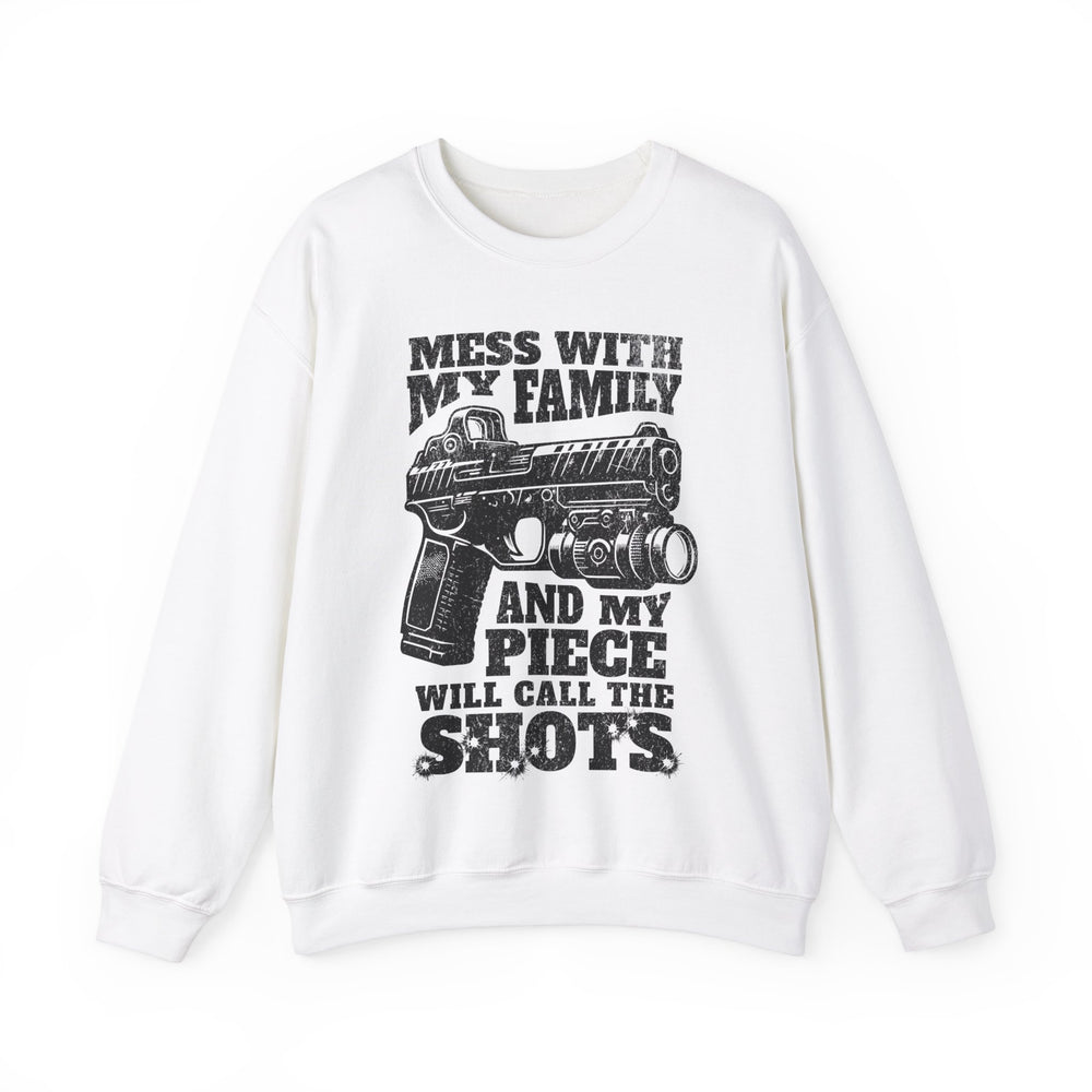 CALLING THE SHOTS SWEATSHIRT