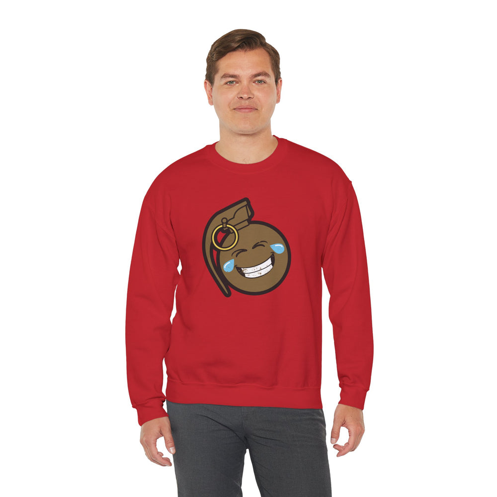 LAUGH BOMB SWEATSHIRT