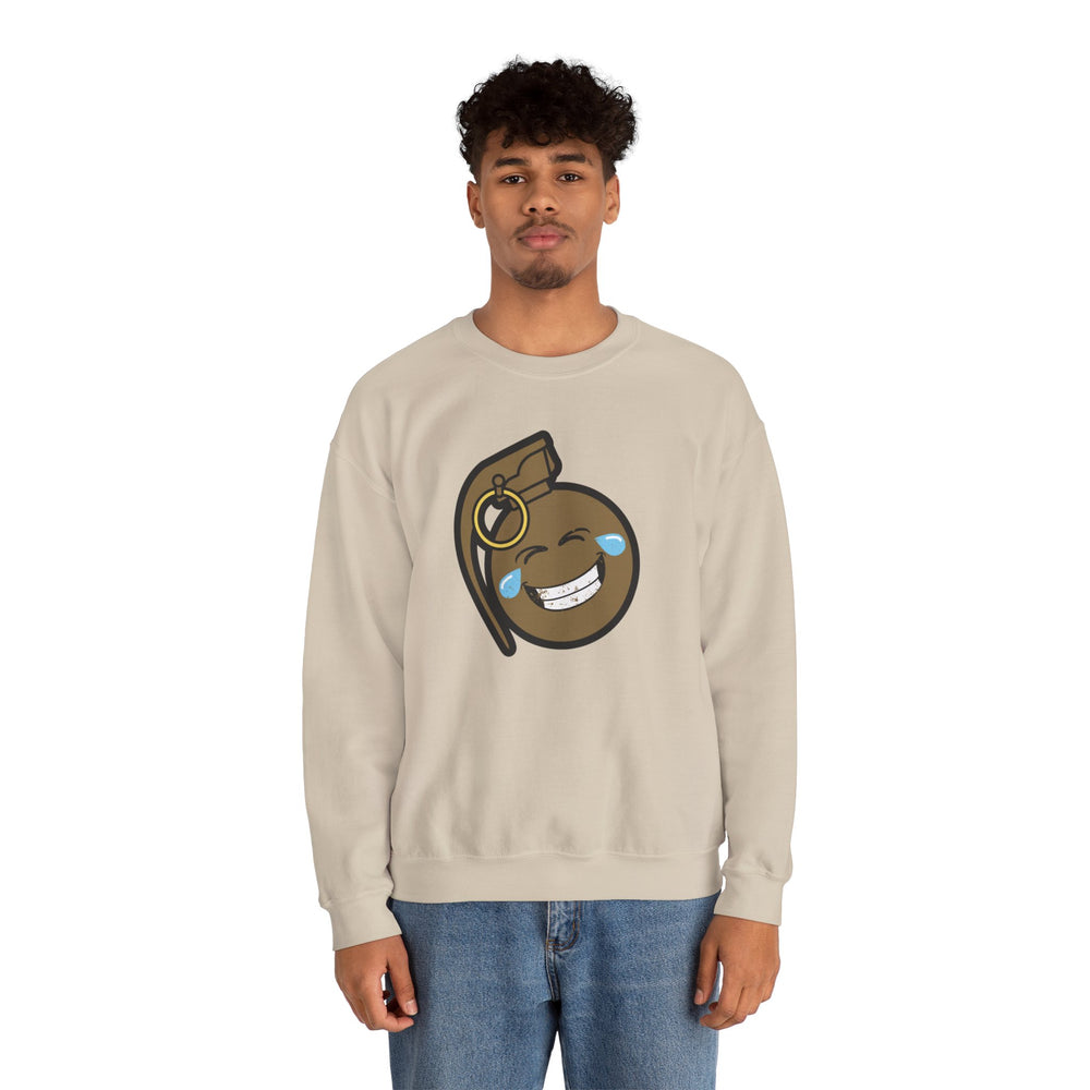 LAUGH BOMB SWEATSHIRT