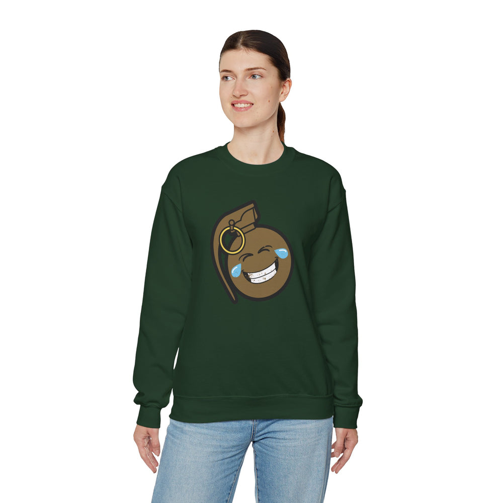 LAUGH BOMB SWEATSHIRT