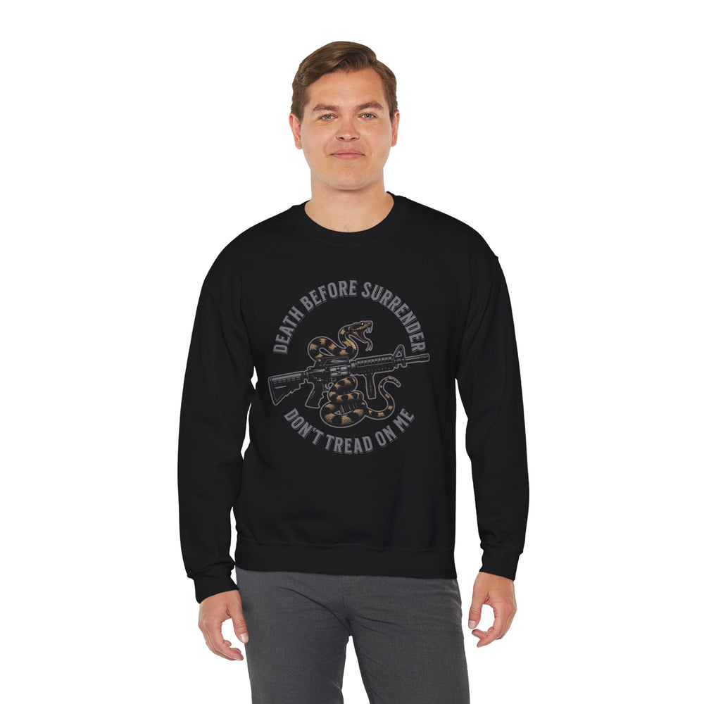 COLOR DEATH BEFORE SURRENDER SWEATSHIRT