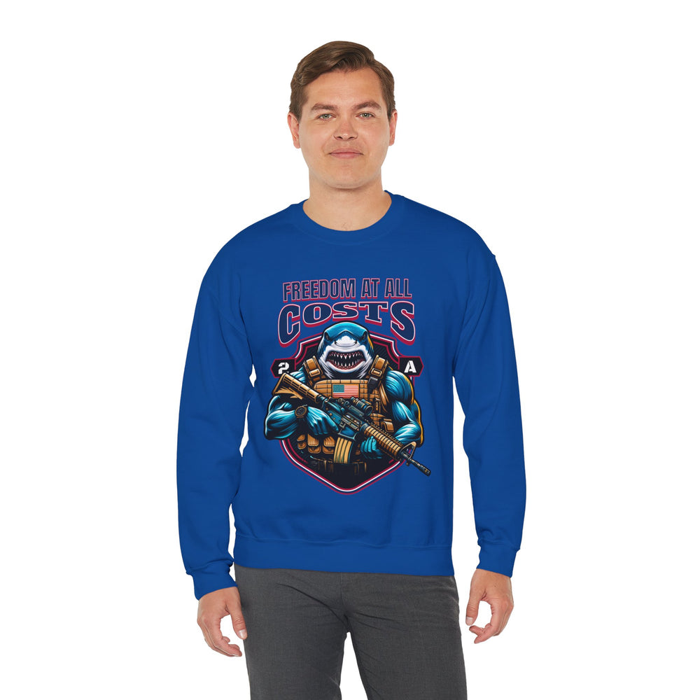 GREAT WHITE SHARK FREEDOM SWEATSHIRT