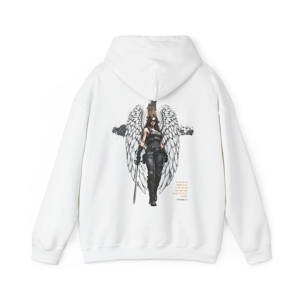 FEMALE ARCHANGEL EPHESIANS 6:11 HOODIE
