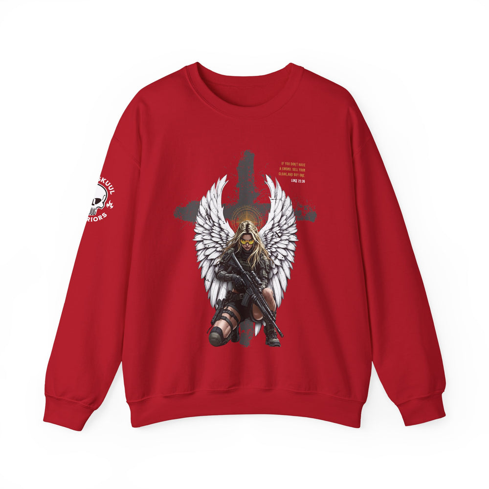FEMALE ARCHANGEL LUKE 22:36 SWEATSHIRT