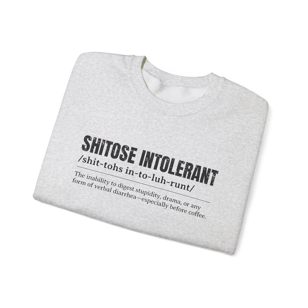 SHITOSE INTOLERANT SWEATSHIRT