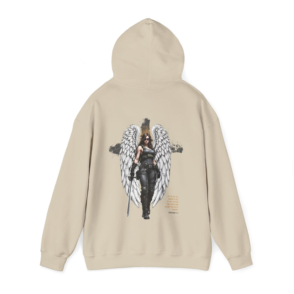 FEMALE ARCHANGEL EPHESIANS 6:11 HOODIE