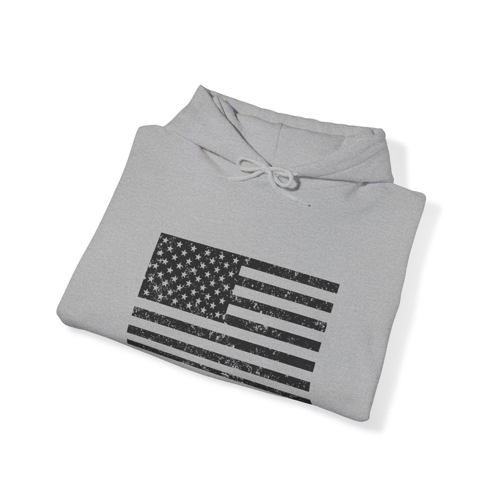 US GRUNGE FLAG HOODIE