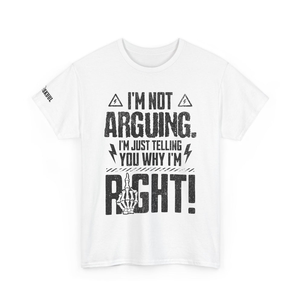 RIGHT BY DEFAULT T SHIRT