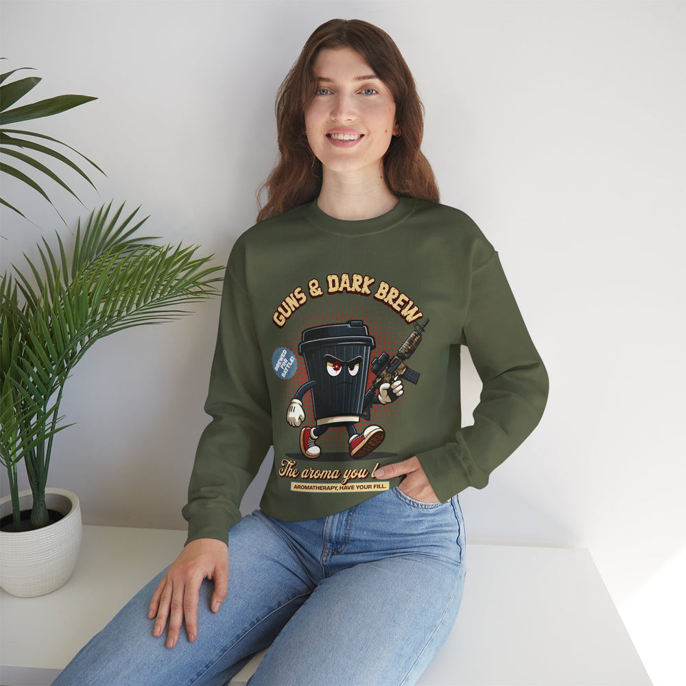 GUNS AND DARK BREW SWEATSHIRT