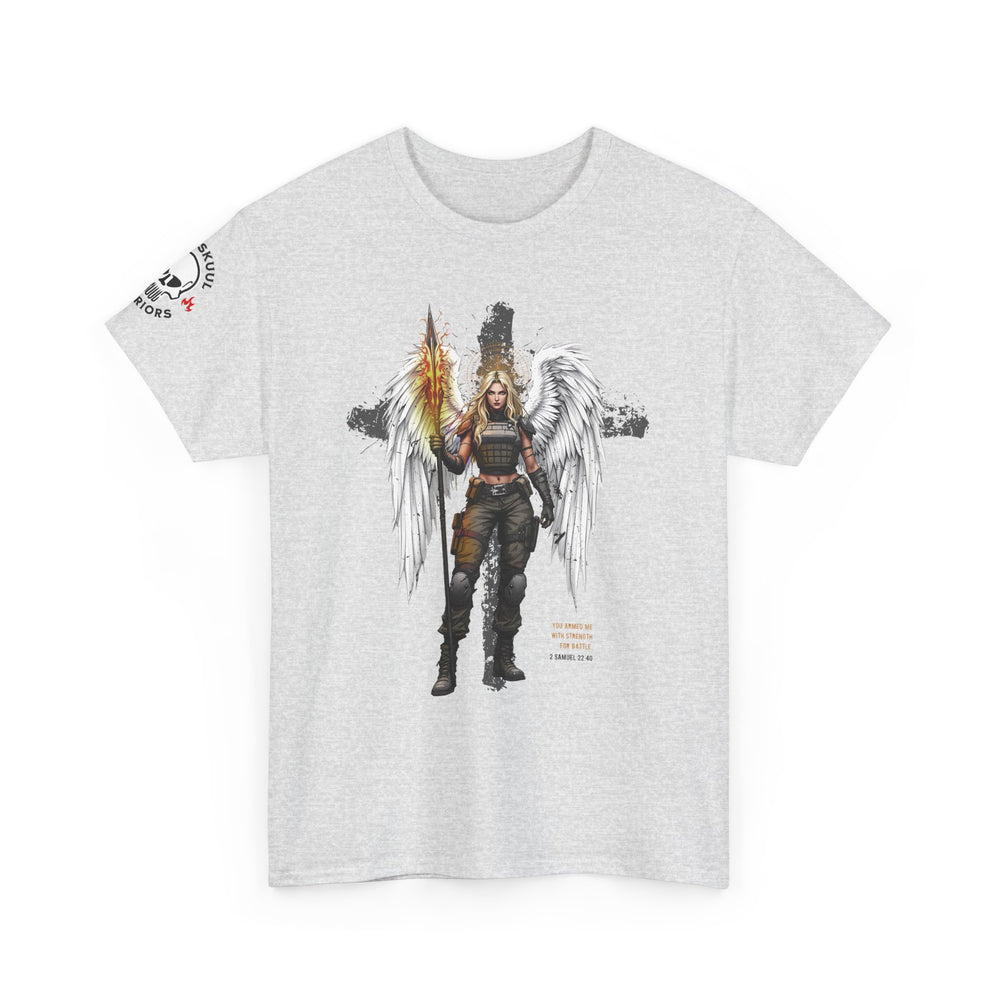 FEMALE ARCHANGEL 2 SAMUEL 22:40 T SHIRT