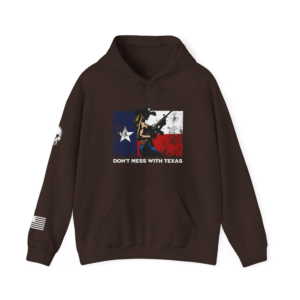 DON'T MESS WITH TEXAS COWGIRL HOODIE