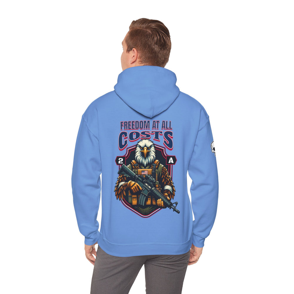 AMERICAN BALD EAGLE FREEDOM HOODIE