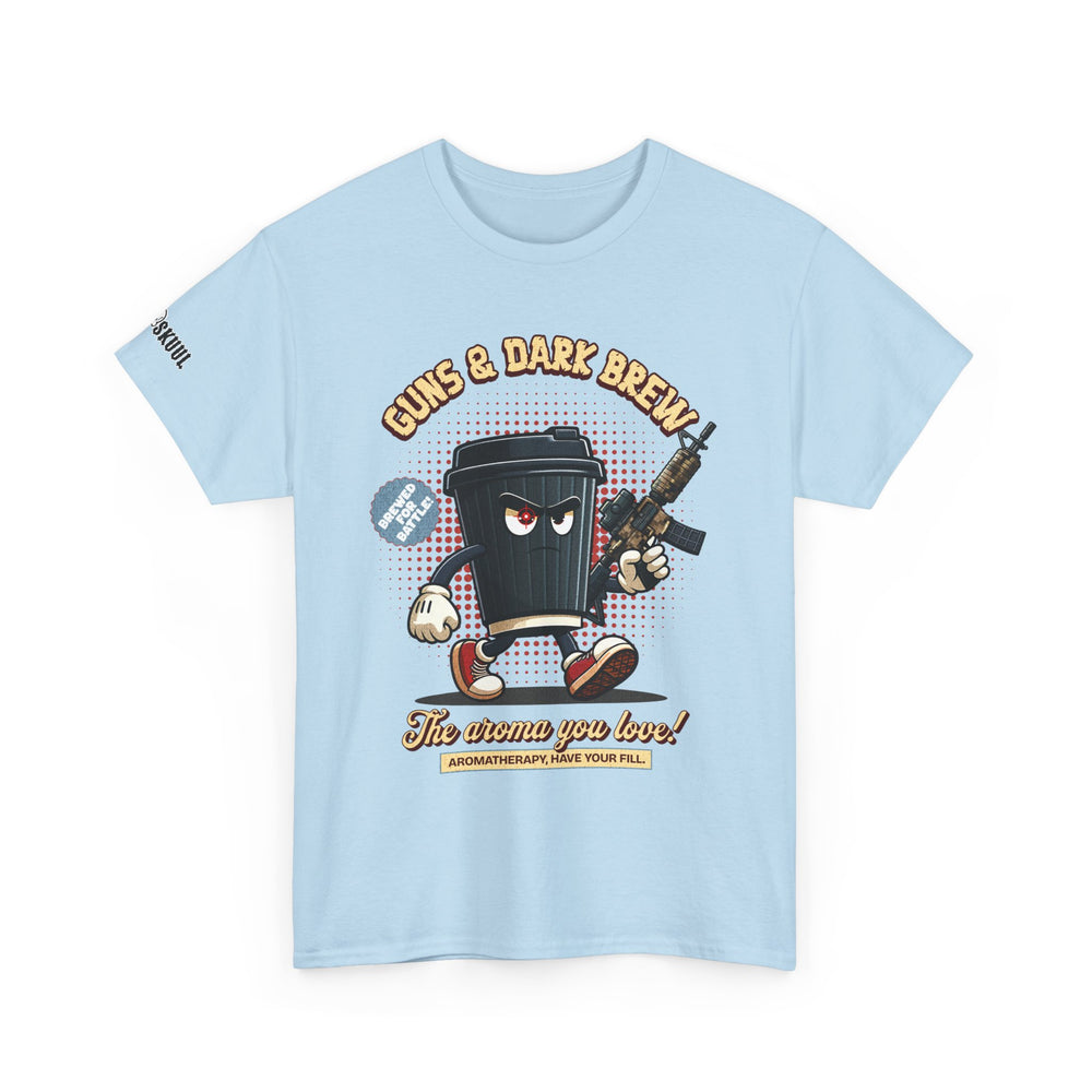 GUNS AND DARK BREW T SHIRT