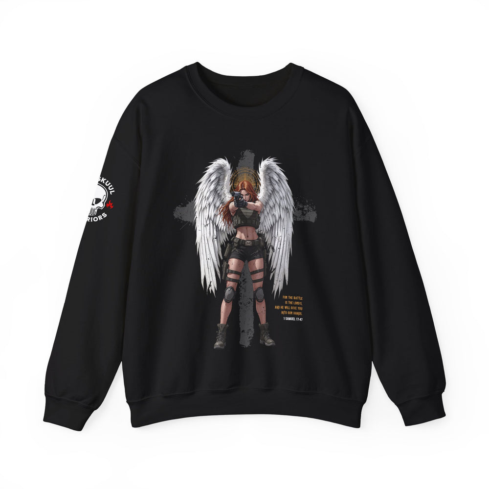 FEMALE ARCHANGEL 1 SAMUEL 17:47 SWEATSHIRT