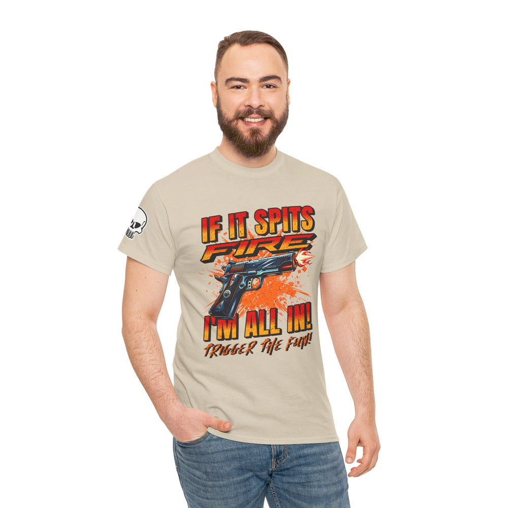 1911 SPITTING FIRE T SHIRT