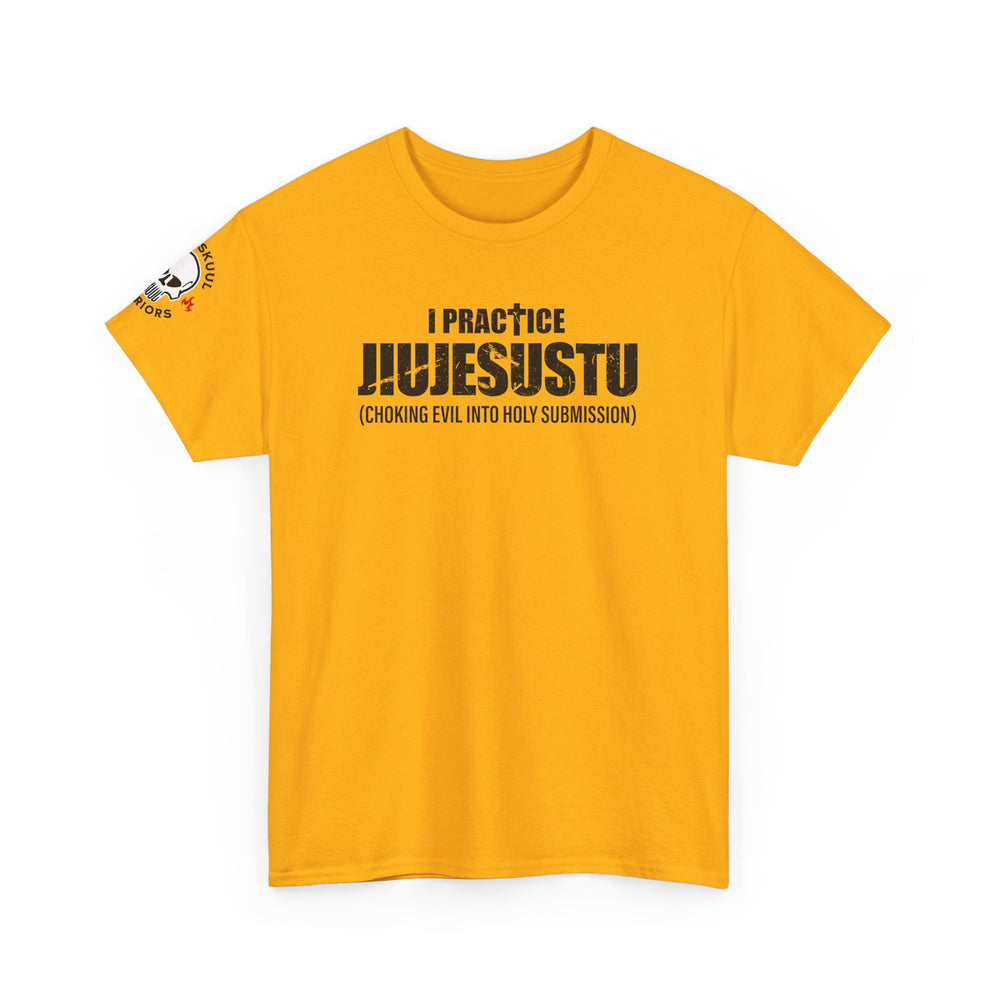 I PRACTICE JIUJESUSTU T SHIRT